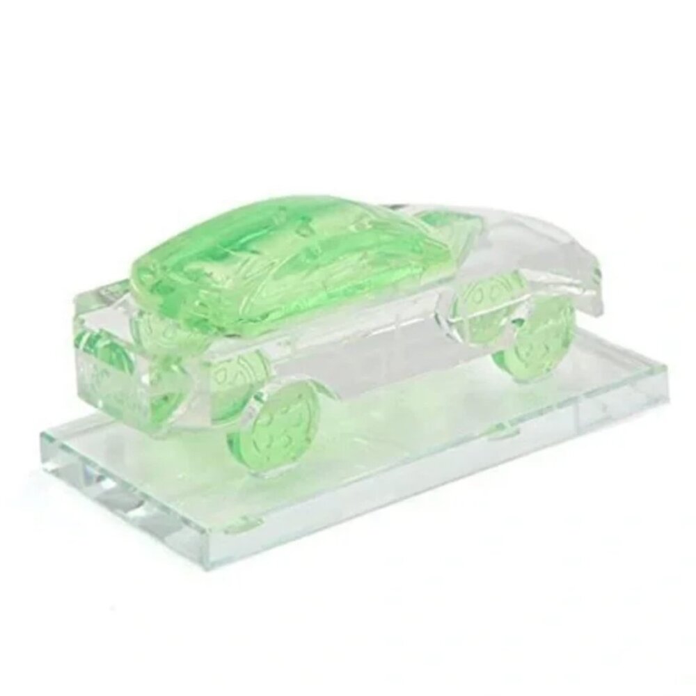 Green Crystal Car Display